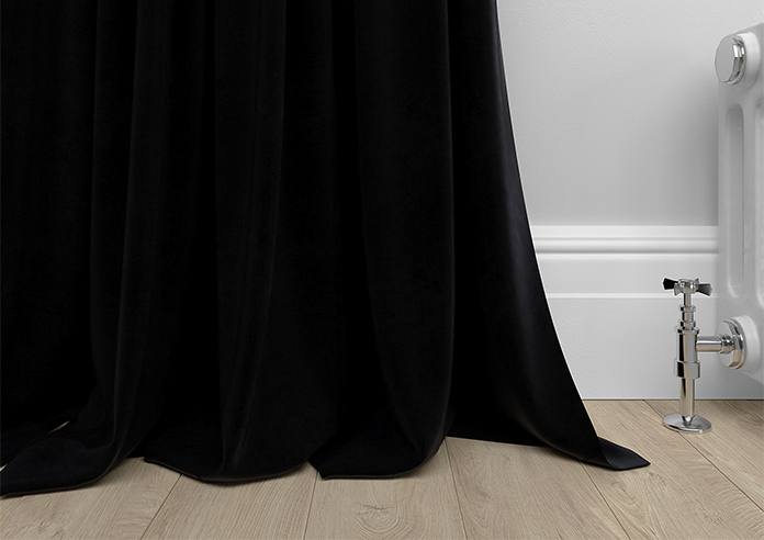 Chenille (Blackout) Eyelet, Nightfall - Ready Made Curtains - Image 7